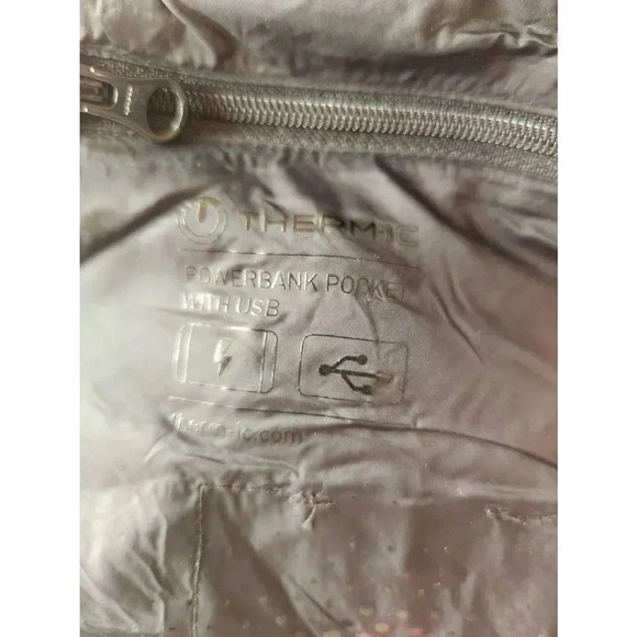 Heated Vest Therm-ic Mens Medium Gray - Picture 10 of 11